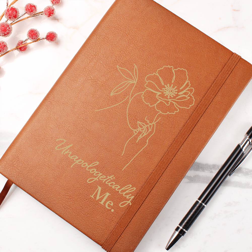 Unapologetically Me - Leather Journal - Fallon Gifts