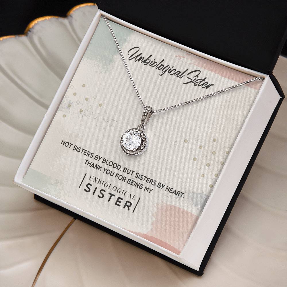 Unbiological Sister Eternal Hope Necklace - Fallon Gifts