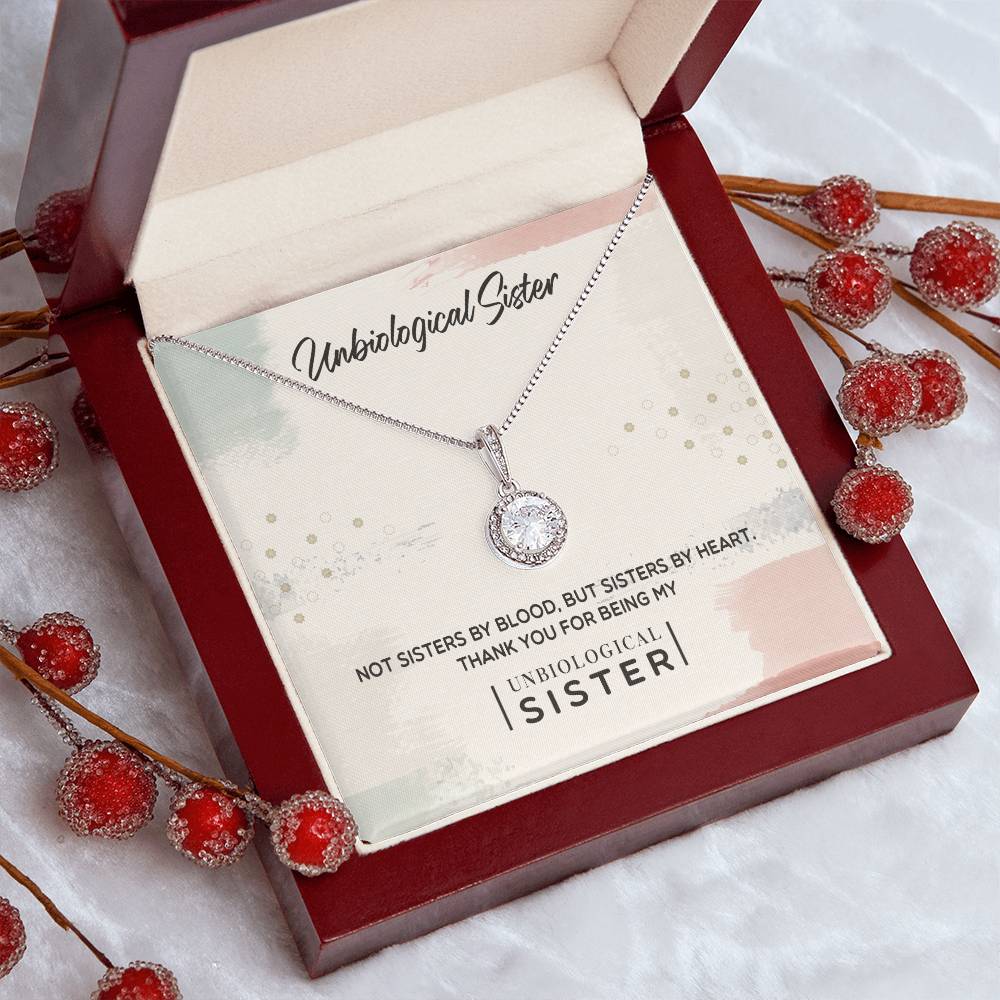 Unbiological Sister Eternal Hope Necklace - Fallon Gifts