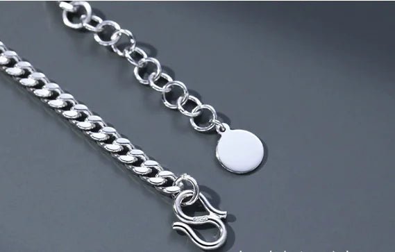 Vintage Thai Silver Bracelet for Men's Fashion - Fallon Gifts