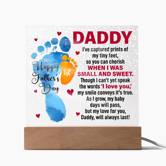 When I Was Small and Sweet - Acrylic Square - Fallon Gifts