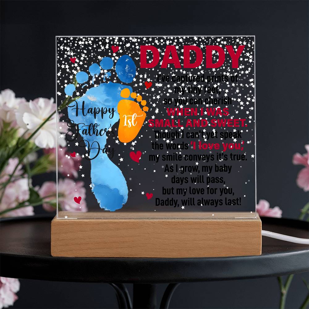 When I Was Small and Sweet - Acrylic Square - Fallon Gifts