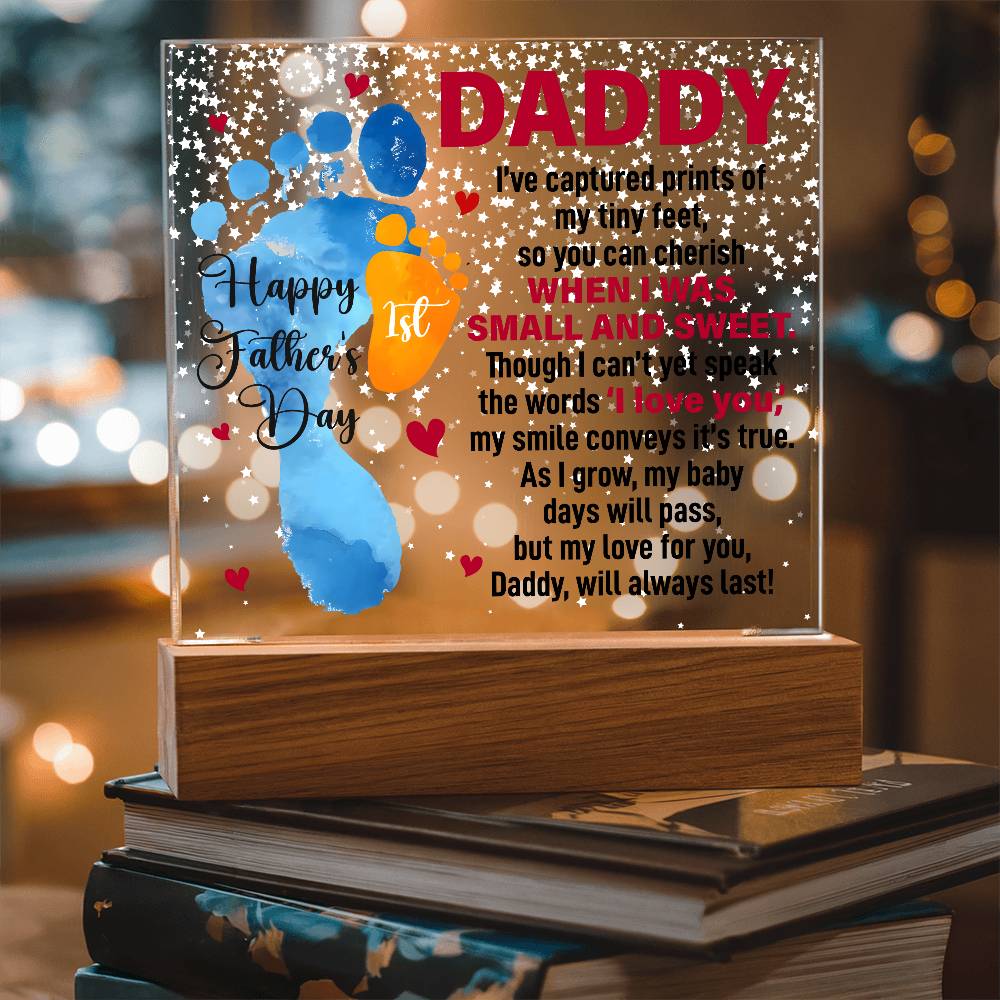 When I Was Small and Sweet - Acrylic Square - Fallon Gifts