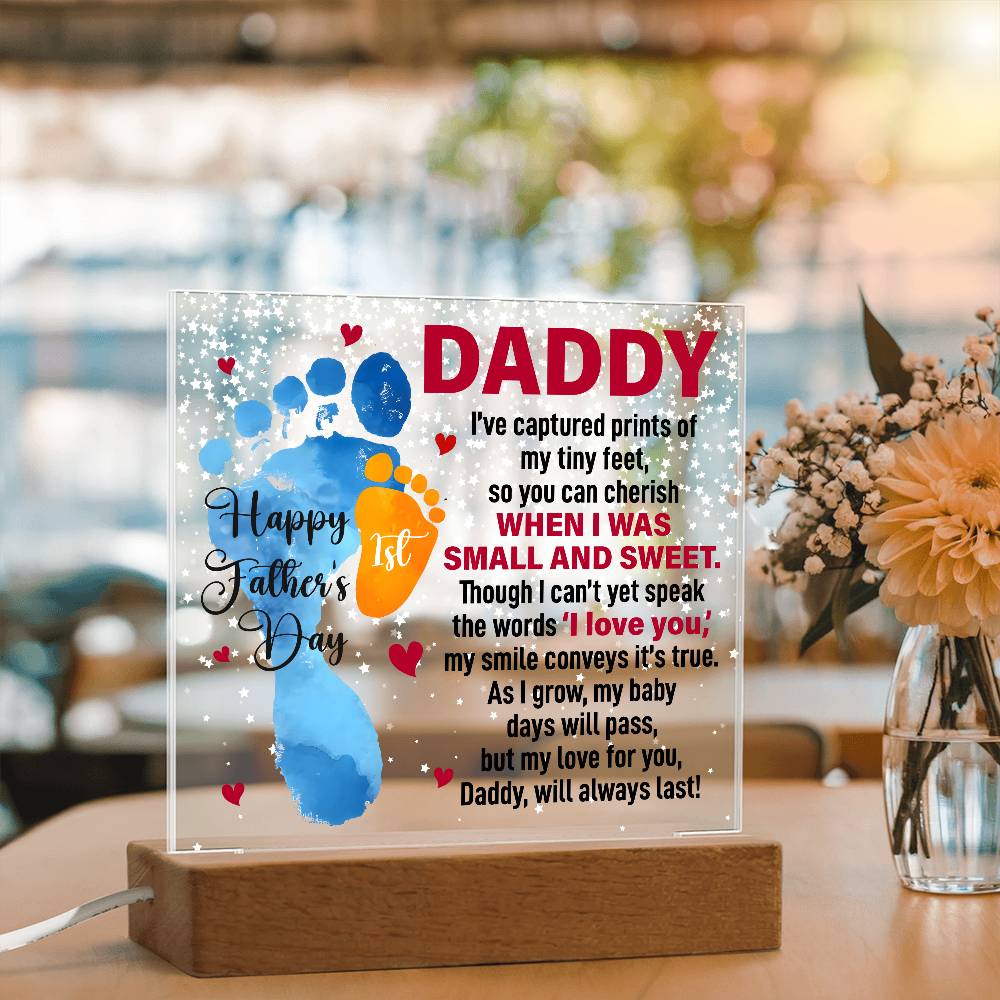 When I Was Small and Sweet - Acrylic Square - Fallon Gifts