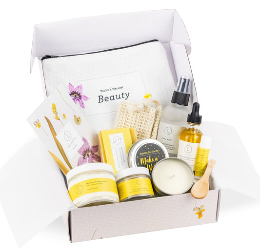Wholesale Care Package - Natural Bath and Body Gift Set - 9 products - Fallon Gifts