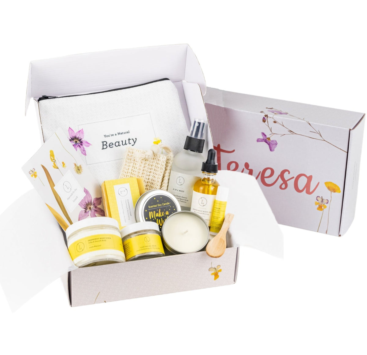 Wholesale Care Package - Natural Bath and Body Gift Set - 9 products - Fallon Gifts