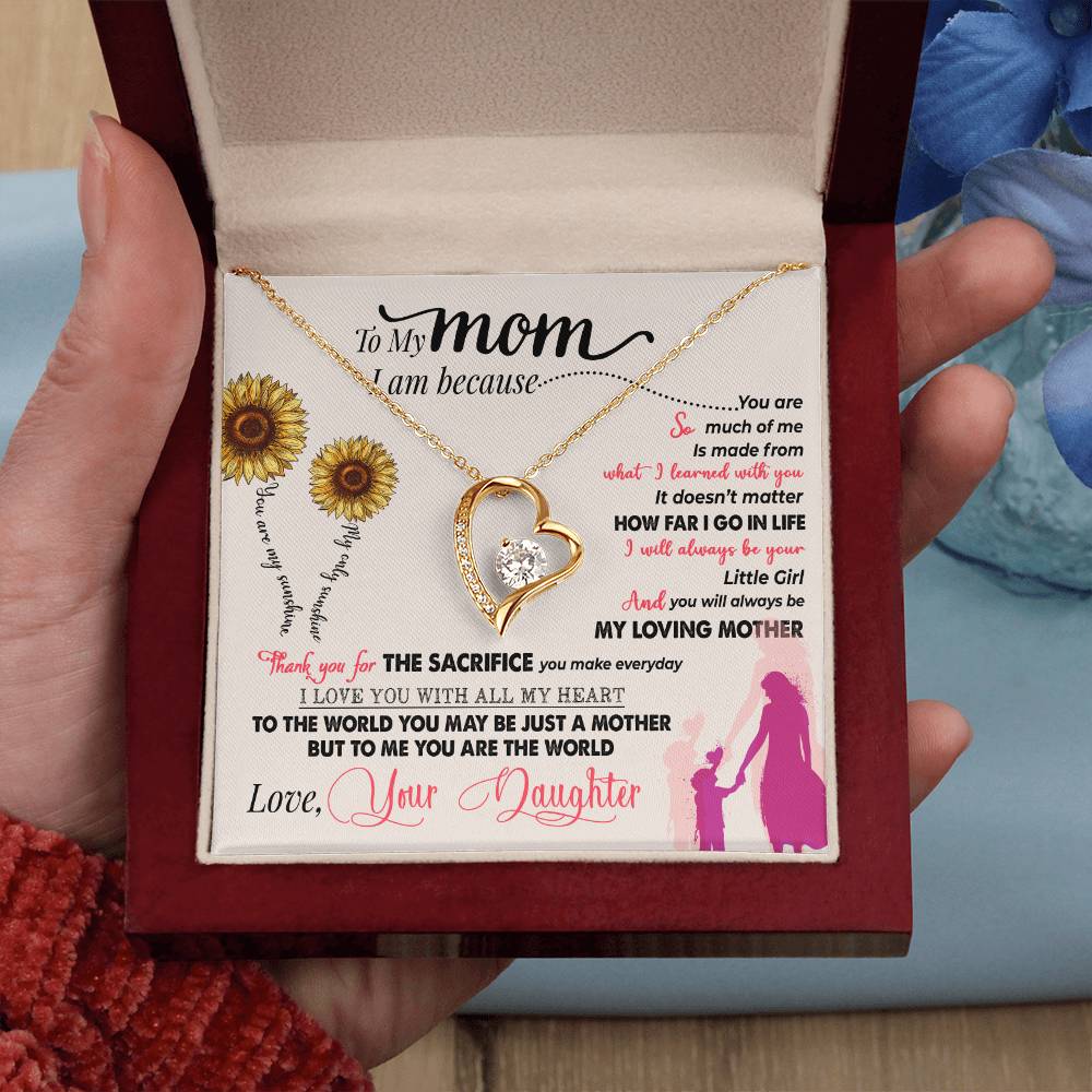 You Are My Sunshine - Forever Love Necklace - Fallon Gifts