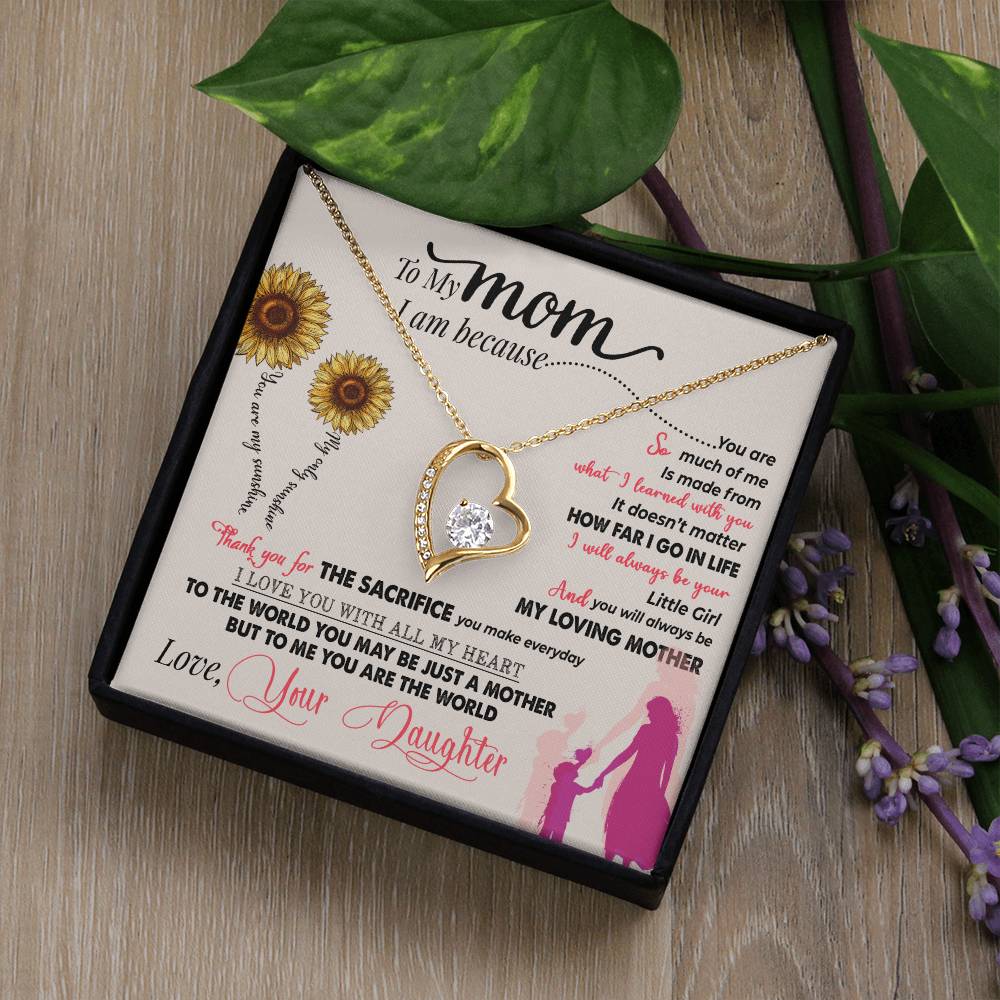 You Are My Sunshine - Forever Love Necklace - Fallon Gifts