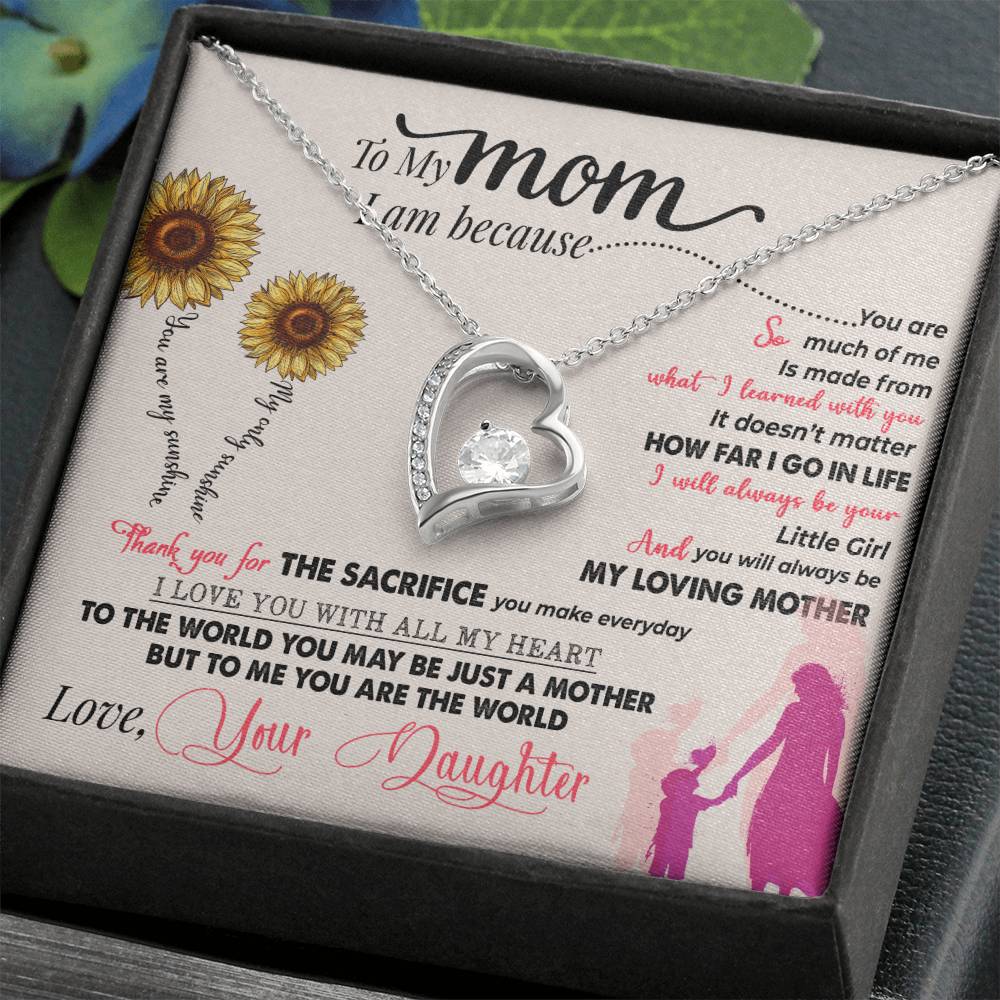 You Are My Sunshine - Forever Love Necklace - Fallon Gifts