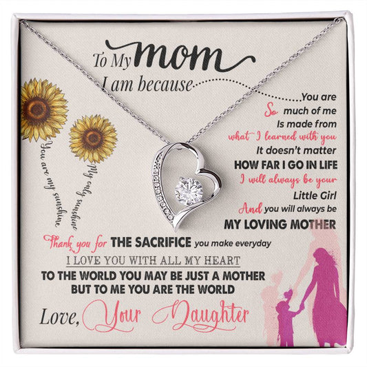 You Are My Sunshine - Forever Love Necklace - Fallon Gifts