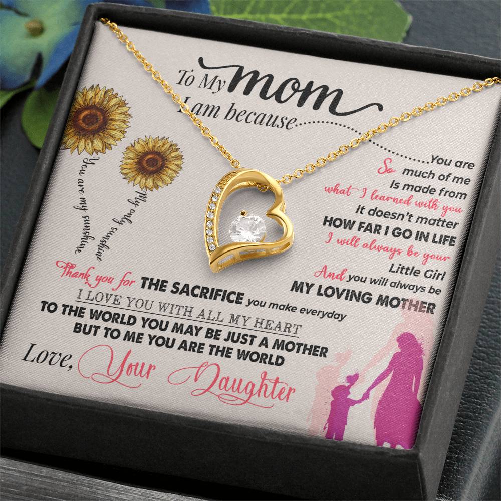 You Are My Sunshine - Forever Love Necklace - Fallon Gifts