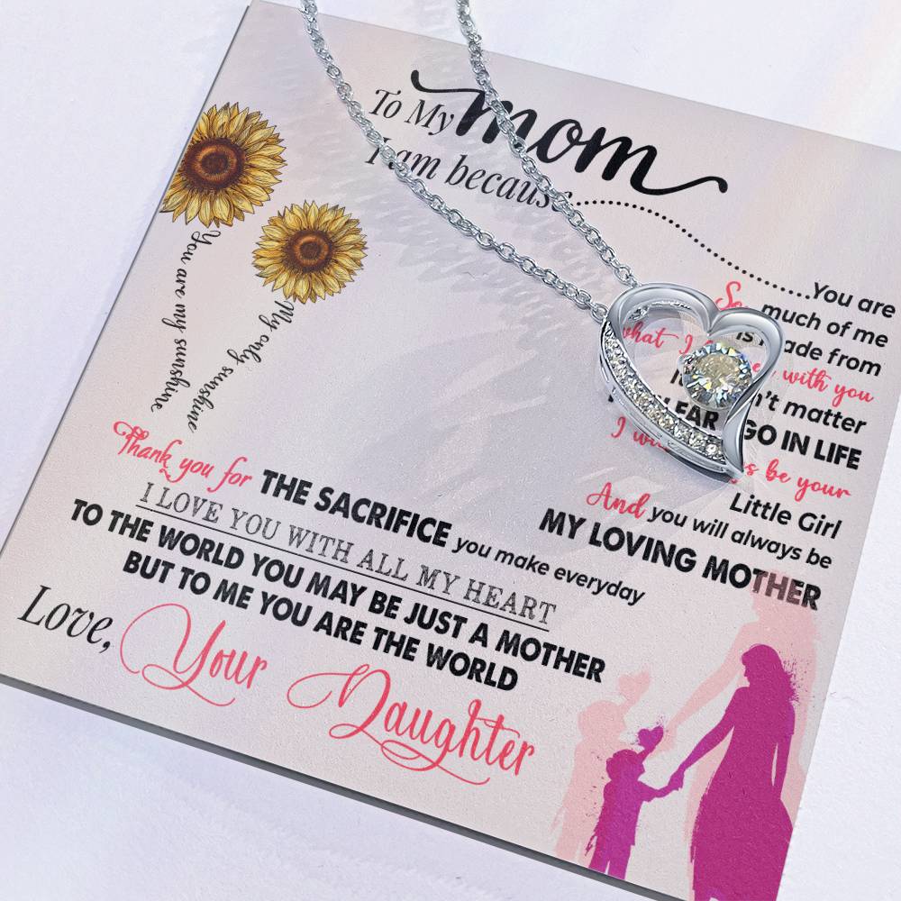 You Are My Sunshine - Forever Love Necklace - Fallon Gifts