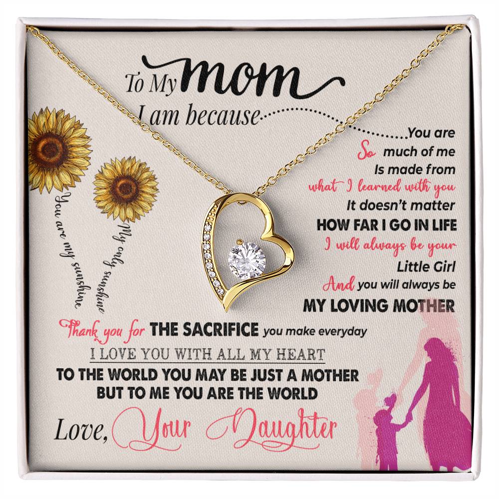 You Are My Sunshine - Forever Love Necklace - Fallon Gifts