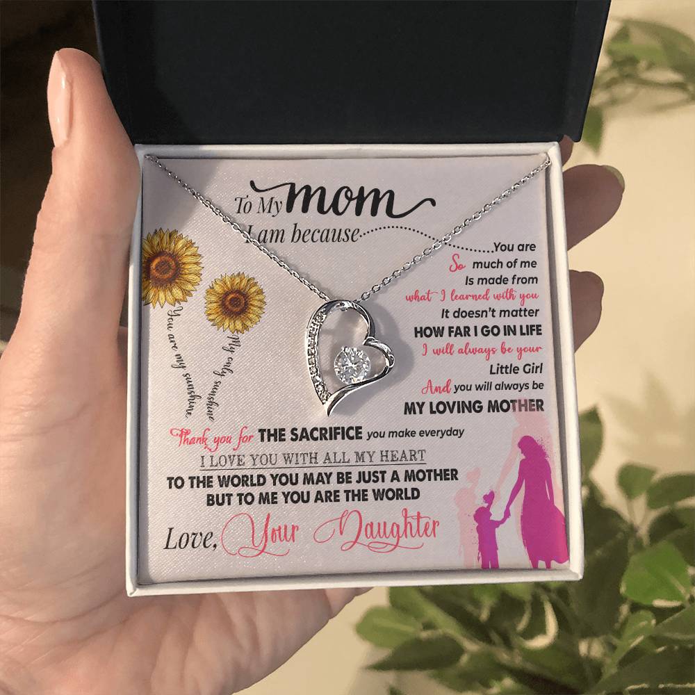You Are My Sunshine - Forever Love Necklace - Fallon Gifts