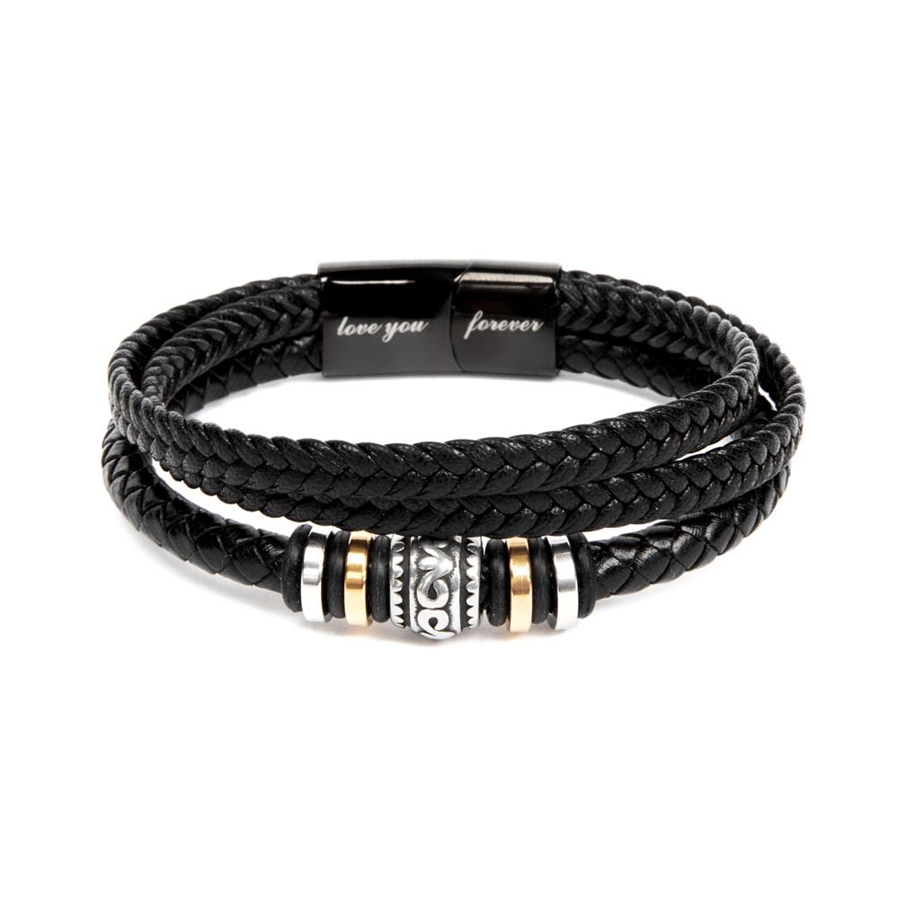 Your Love is not Just a Feeling - Means Leather Bracelet - Fallon Gifts