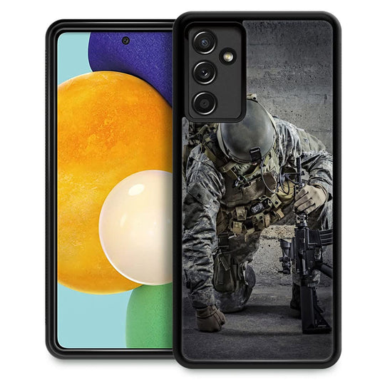 ZHEGAILIAN Compatible with Samsung Galaxy A15 5G CaseCamouflage soldier Galaxy A15 5G Cases for Men BoyDrop Protection with Soft TPU Bumper Case for Samsung A15 5G Case 6.5-inch Camouflage soldier - Fallon Gifts